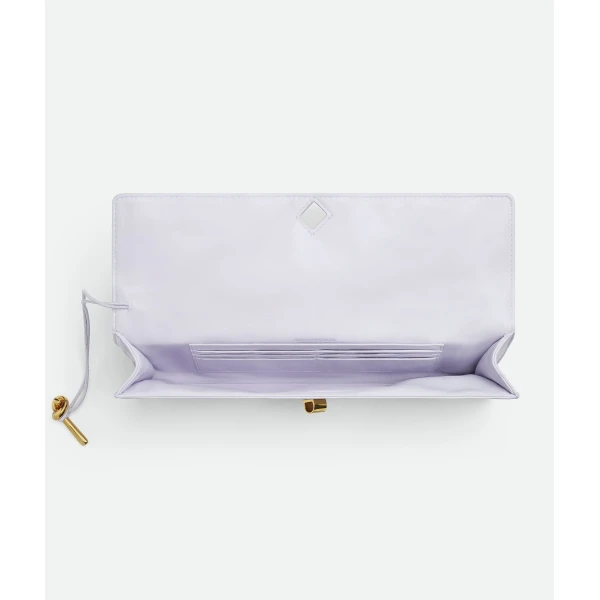 Khaite Women's Andiamo Clutch in Mirth washed - Green Clutch Bags - The Lotus Tote Bag - Shop at Luxury Shoes 