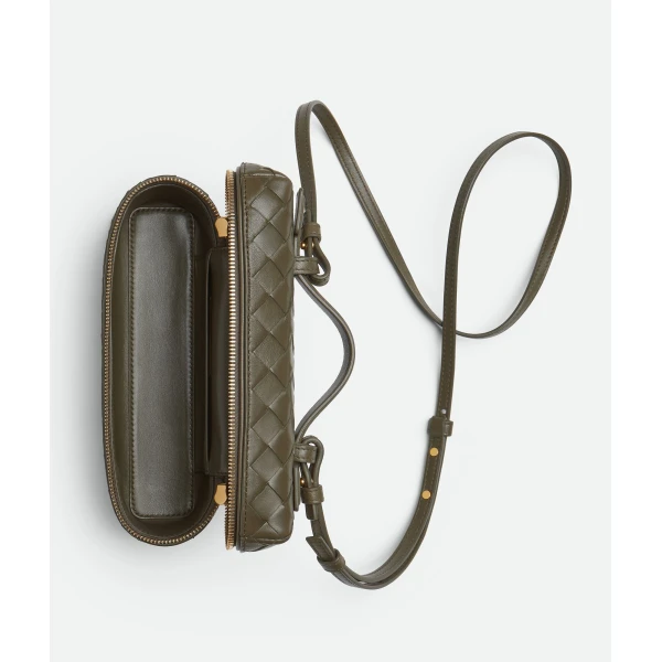 Khaite Women's Bang Bang in Cypress - Green Shoulder & Crossbody Bags - The Lotus Tote Bag - Shop at Luxury Shoes 