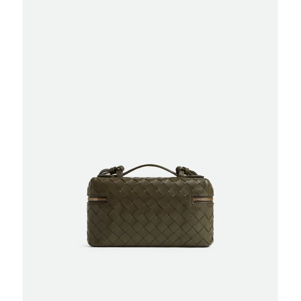 Khaite Women's Bang Bang in Cypress - Green Shoulder & Crossbody Bags - The Lotus Tote Bag - Shop at Luxury Shoes 