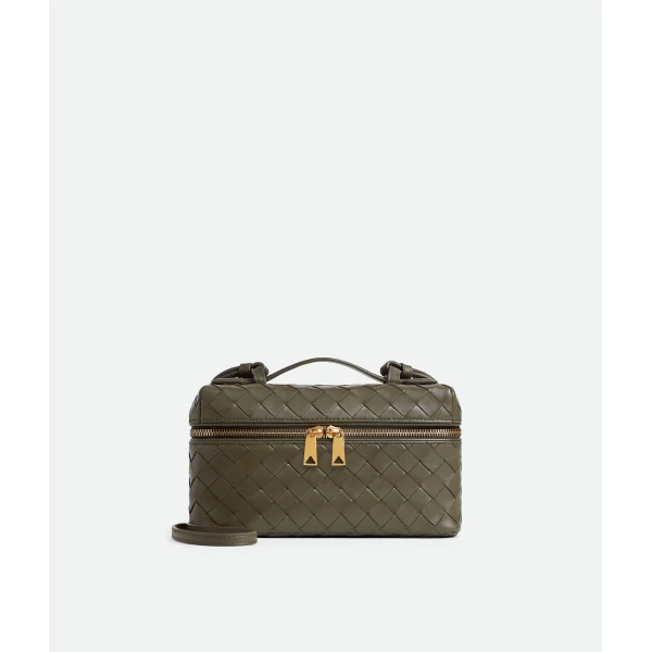 Khaite Women's Bang Bang in Cypress - Green Shoulder & Crossbody Bags - The Lotus Tote Bag - Shop at Luxury Shoes 