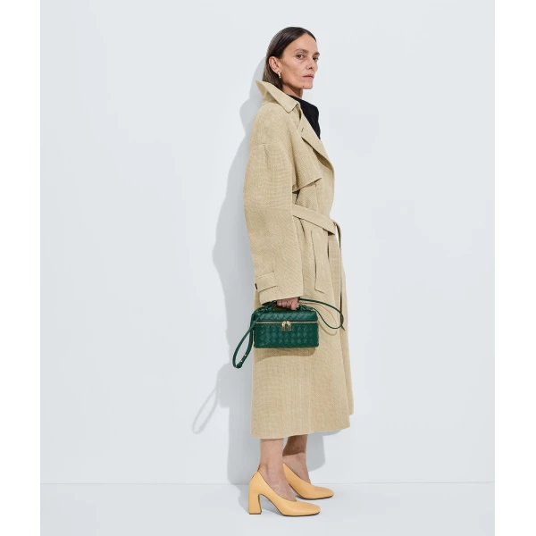 Khaite Women's Bang Bang in Emerald green - Green Shoulder & Crossbody Bags - The Lotus Tote Bag - Shop at Luxury Shoes 