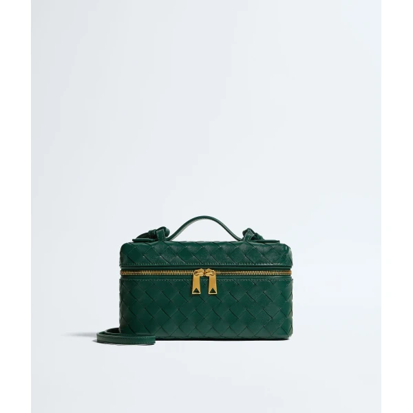 Khaite Women's Bang Bang in Emerald green - Green Shoulder & Crossbody Bags - The Lotus Tote Bag - Shop at Luxury Shoes 