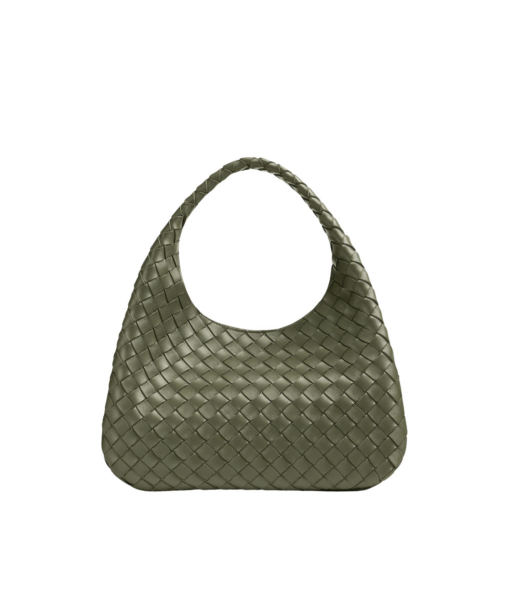 Khaite Women's Campana in Pickle - Green Shoulder & Crossbody Bags - The Lotus Tote Bag - Shop at Luxury Shoes 