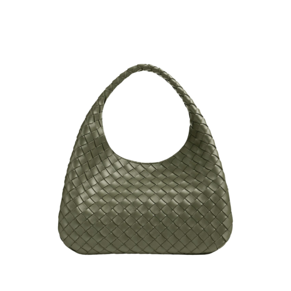 Khaite Women's Campana in Pickle - Green Shoulder & Crossbody Bags - The Lotus Tote Bag - Shop at Luxury Shoes 