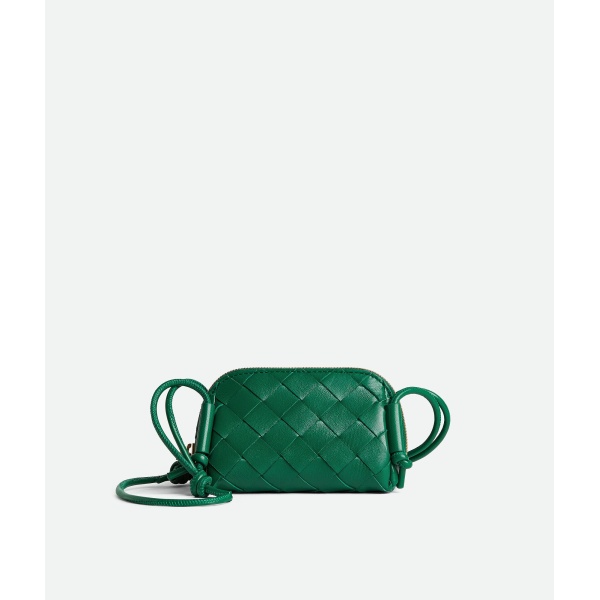 Khaite Women's Candy Concert Pouch in Jungle - Green Clutch Bags - The Lotus Tote Bag - Shop at Luxury Shoes 