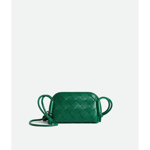 Khaite Women's Candy Concert Pouch in Jungle - Green Clutch Bags - The Lotus Tote Bag - Shop at Luxury Shoes 
