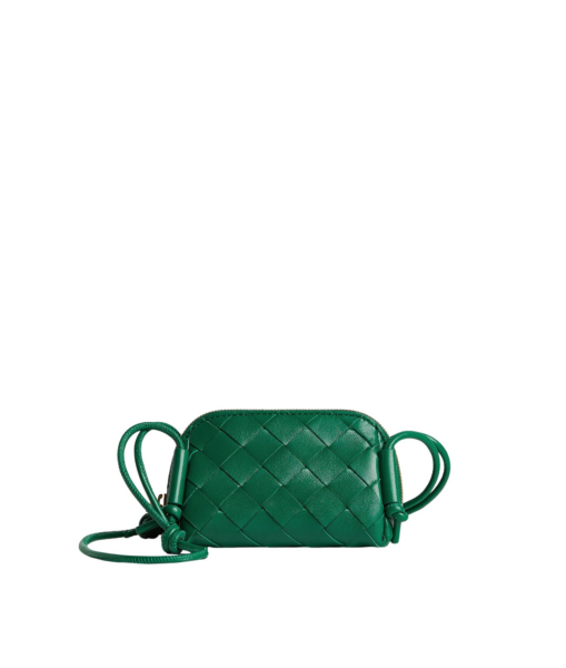 Khaite Women's Candy Concert Pouch in Jungle - Green Clutch Bags - The Lotus Tote Bag - Shop at Luxury Shoes 