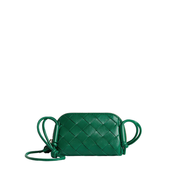 Khaite Women's Candy Concert Pouch in Jungle - Green Clutch Bags - The Lotus Tote Bag - Shop at Luxury Shoes 