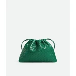 Khaite Women's Dustbag in Jungle - Green Shoulder & Crossbody Bags - The Lotus Tote Bag - Shop at Luxury Shoes Khaite Women's Dustbag in Jungle - Green Shoulder & Crossbody Bags - The Lotus Tote Bag - Shop at Luxury Shoes
