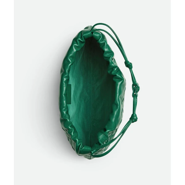 Khaite Women's Dustbag in Jungle - Green Shoulder & Crossbody Bags - The Lotus Tote Bag - Shop at Luxury Shoes 