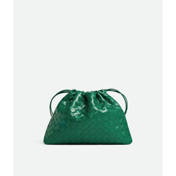 Khaite Women's Dustbag in Jungle - Green Shoulder & Crossbody Bags - The Lotus Tote Bag - Shop at Luxury Shoes 