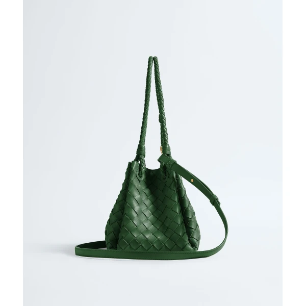 Khaite Women's Parachute in Basil - Green Shoulder & Crossbody Bags - The Lotus Tote Bag - Shop at Luxury Shoes 