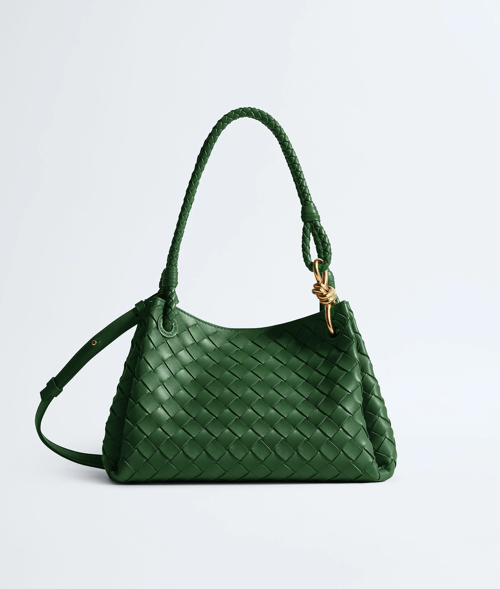 Khaite Women's Parachute in Basil - Green Shoulder & Crossbody Bags - The Lotus Tote Bag - Shop at Luxury Shoes Khaite Women's Parachute in Basil - Green Shoulder & Crossbody Bags - The Lotus Tote Bag - Shop at Luxury Shoes