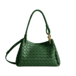 Khaite Women's Parachute in Basil - Green Shoulder & Crossbody Bags - The Lotus Tote Bag - Shop at Luxury Shoes 