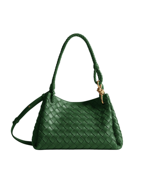 Khaite Women's Parachute in Basil - Green Shoulder & Crossbody Bags - The Lotus Tote Bag - Shop at Luxury Shoes 