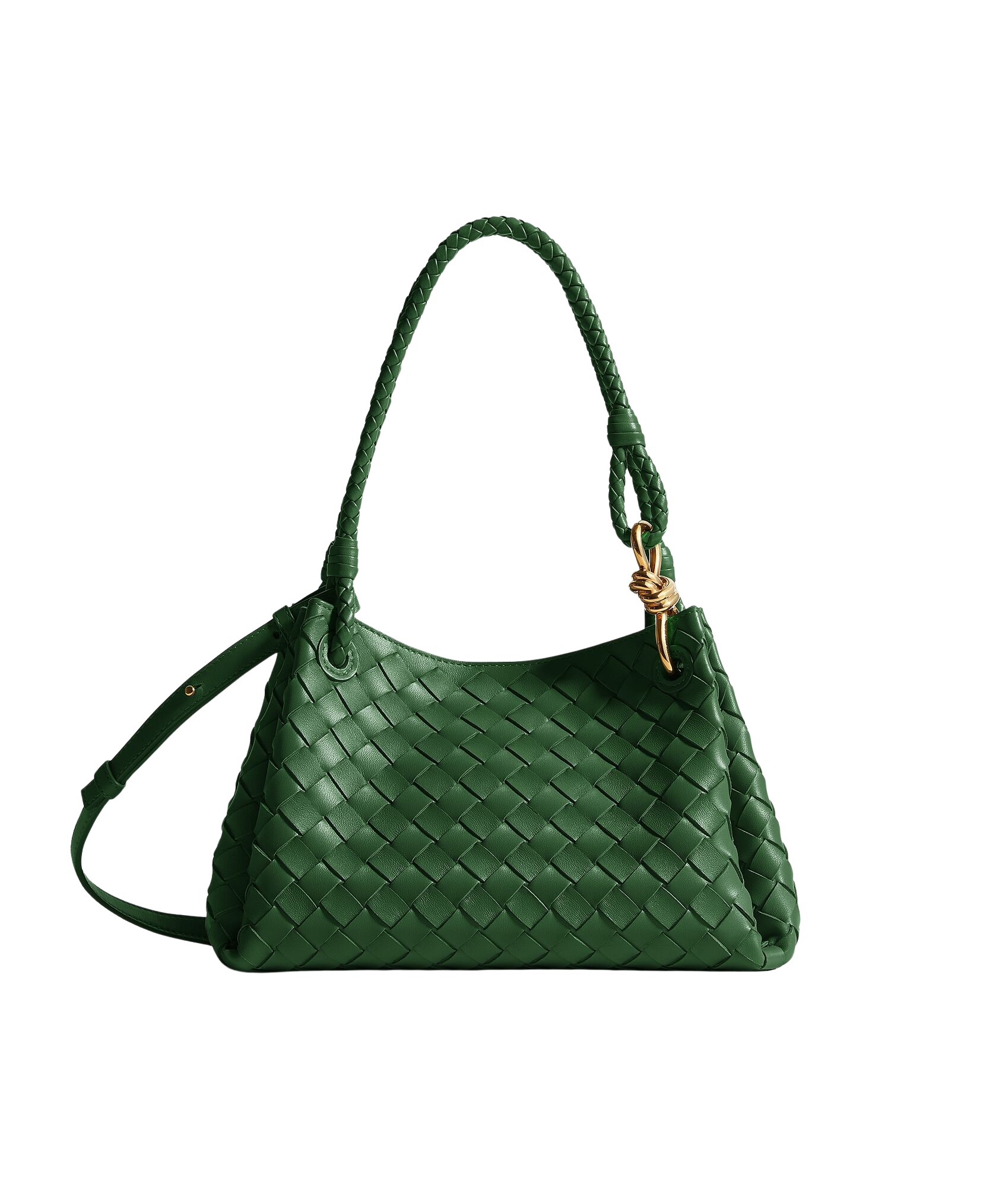 Green-Womens-Parachute-in-Basil-coveti53572_nobg Bottega Veneta Women’s Parachute in Basil