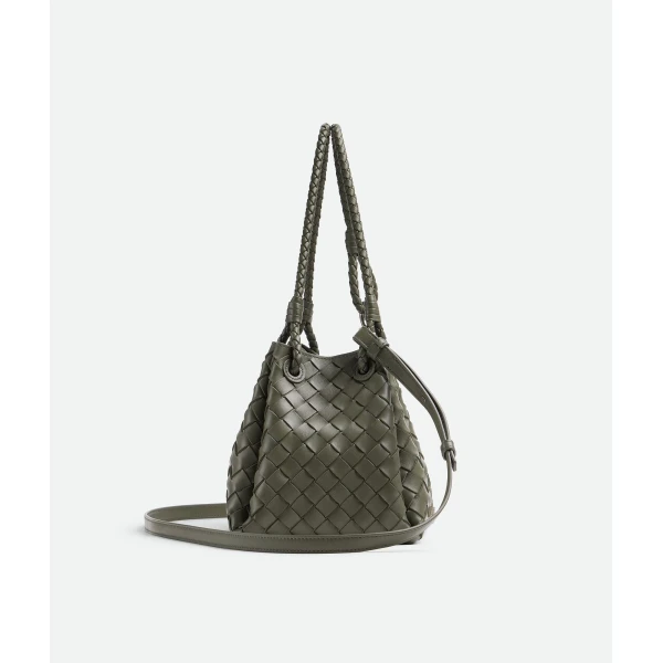 Khaite Women's Parachute in Pickle - Green Shoulder & Crossbody Bags - The Lotus Tote Bag - Shop at Luxury Shoes 