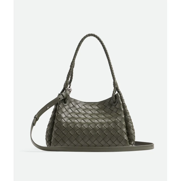 Khaite Women's Parachute in Pickle - Green Shoulder & Crossbody Bags - The Lotus Tote Bag - Shop at Luxury Shoes 