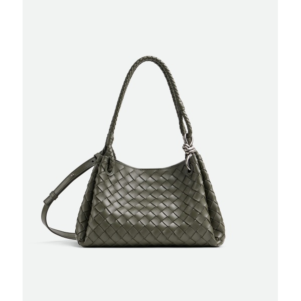 Khaite Women's Parachute in Pickle - Green Shoulder & Crossbody Bags - The Lotus Tote Bag - Shop at Luxury Shoes 