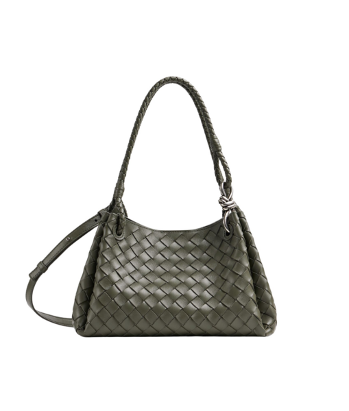 Khaite Women's Parachute in Pickle - Green Shoulder & Crossbody Bags - The Lotus Tote Bag - Shop at Luxury Shoes 