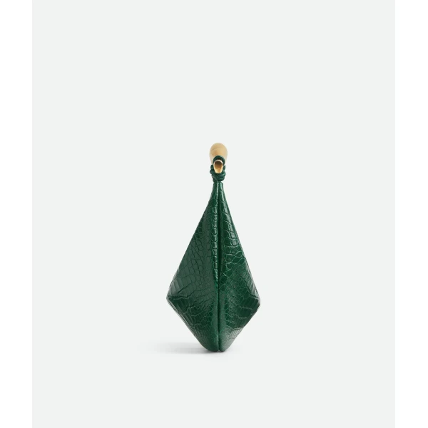 Khaite Women's Sardine in Emerald green - Green Totes & Top-Handle Bags - The Lotus Tote Bag - Shop at Luxury Shoes 