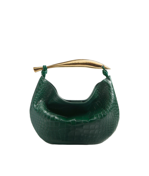 Khaite Women's Sardine in Emerald green - Green Totes & Top-Handle Bags - The Lotus Tote Bag - Shop at Luxury Shoes 