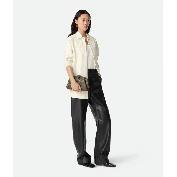 Khaite Women's Small Lauren 1980 in Cypress - Green Shoulder & Crossbody Bags - The Lotus Tote Bag - Shop at Luxury Shoes 