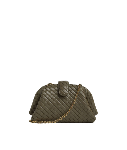 Khaite Women's Small Lauren 1980 in Cypress - Green Shoulder & Crossbody Bags - The Lotus Tote Bag - Shop at Luxury Shoes 
