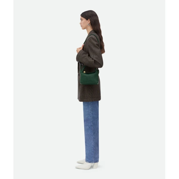 Khaite Women's Small Tosca in Emerald green - Green Shoulder & Crossbody Bags - The Lotus Tote Bag - Shop at Luxury Shoes 