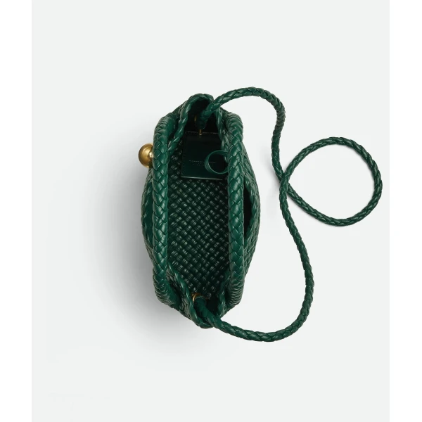 Khaite Women's Small Tosca in Emerald green - Green Shoulder & Crossbody Bags - The Lotus Tote Bag - Shop at Luxury Shoes 