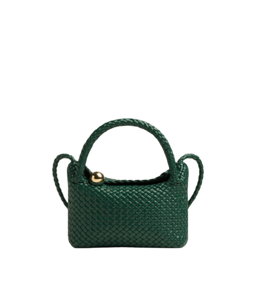 Khaite Women's Small Tosca in Emerald green - Green Shoulder & Crossbody Bags - The Lotus Tote Bag - Shop at Luxury Shoes 
