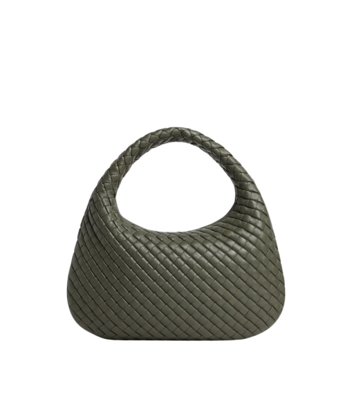 Khaite Women's Small Veneta in Pickle - Green Shoulder & Crossbody Bags - The Lotus Tote Bag - Shop at Luxury Shoes 