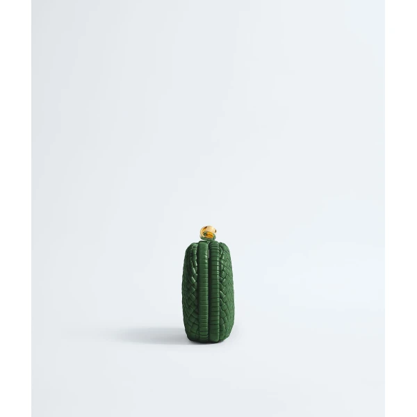 Khaite Women's Soft Knot in Basil - Green Clutch Bags - The Lotus Tote Bag - Shop at Luxury Shoes 