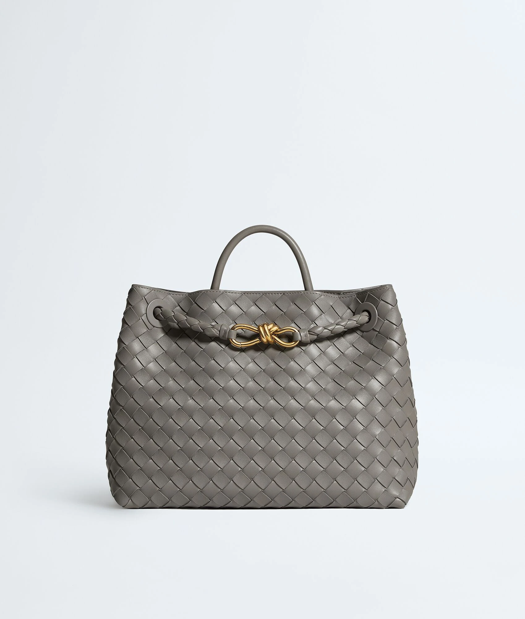 Khaite Women's Andiamo in Basalt - Grey Totes & Top-Handle Bags - The Lotus Tote Bag - Shop at Luxury Shoes Khaite Women's Andiamo in Basalt - Grey Totes & Top-Handle Bags - The Lotus Tote Bag - Shop at Luxury Shoes