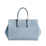 Khaite Women's Barbara Tote in Mineral - Grey Totes & Top-Handle Bags - The Lotus Tote Bag - Shop at Luxury Shoes 