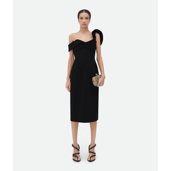 Khaite Women's Knot in Roccia - Grey Clutch Bags - The Lotus Tote Bag - Shop at Luxury Shoes 