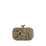Khaite Women's Knot in Roccia - Grey Clutch Bags - The Lotus Tote Bag - Shop at Luxury Shoes 