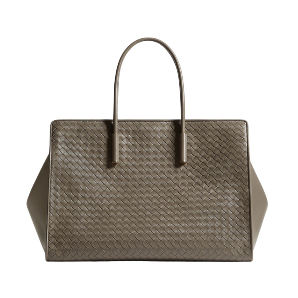 Bottega Veneta Women’s Large Barbara Tote in Gray clay