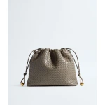 Khaite Women's Large Dustbag in Grey clay - Grey Totes & Top-Handle Bags - The Lotus Tote Bag - Shop at Luxury Shoes 