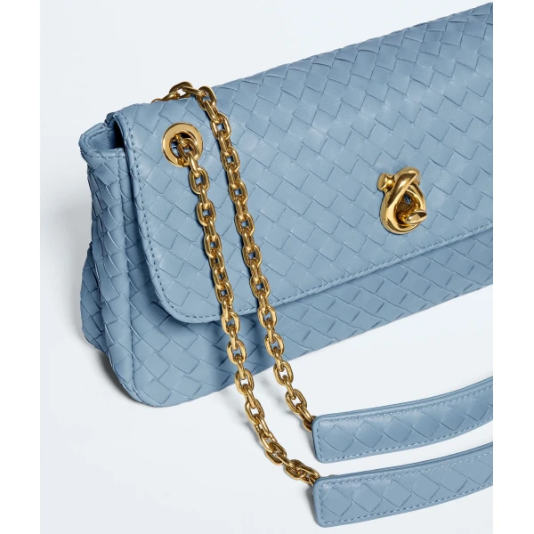 Khaite Women's Madison in Mineral - Grey Shoulder & Crossbody Bags - The Lotus Tote Bag - Shop at Luxury Shoes 