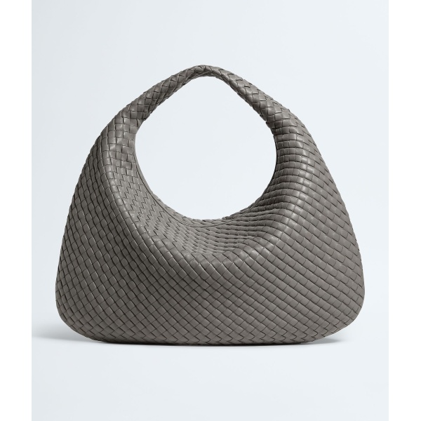 Khaite Women's Maxi Veneta in Basalt - Grey Shoulder & Crossbody Bags - The Lotus Tote Bag - Shop at Luxury Shoes 