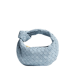 Khaite Women's Mini Jodie in Mineral - Grey Mini Bags - The Lotus Tote Bag - Shop at Luxury Shoes 