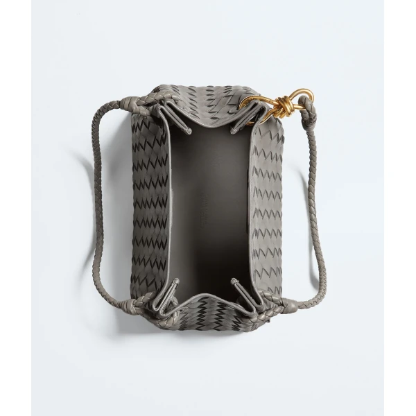 Khaite Women's Parachute in Basalt - Grey Shoulder & Crossbody Bags - The Lotus Tote Bag - Shop at Luxury Shoes 
