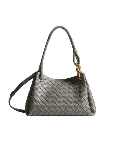 Khaite Women's Parachute in Basalt - Grey Shoulder & Crossbody Bags - The Lotus Tote Bag - Shop at Luxury Shoes 