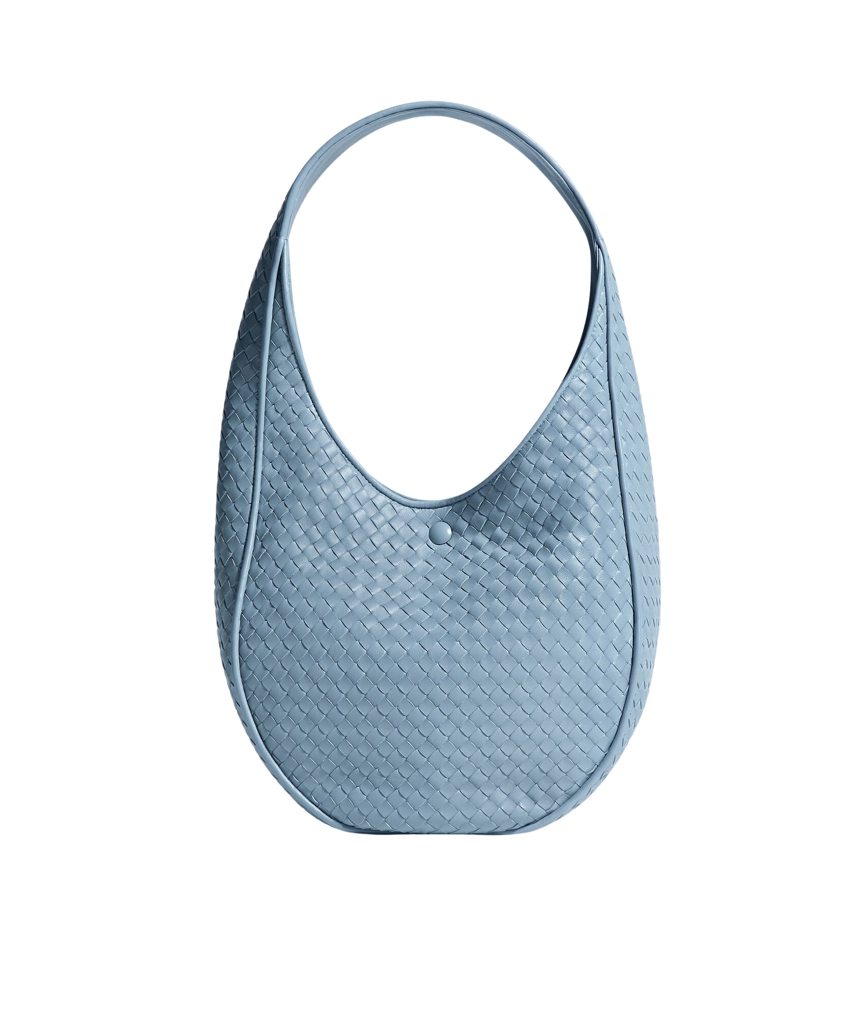 Grey-Womens-Small-Ovetto-in-Mineral-coveti52731_nobg Khaite Women's Small Ovetto in Mineral - Grey Shoulder & Crossbody Bags - The Lotus Tote Bag - Shop at Luxury Shoes