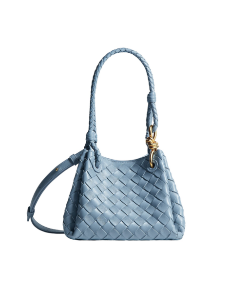 Khaite Women's Small Parachute in Mineral - Grey Shoulder & Crossbody Bags - The Lotus Tote Bag - Shop at Luxury Shoes 