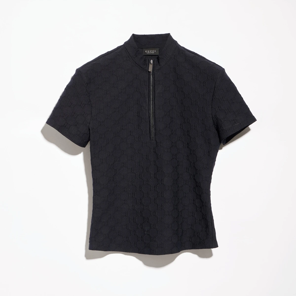 Gucci GG jersey jacquard T-shirt - Tops - Italian Luxury Ready-to-Wear at Luxury Shoes Gucci GG jersey jacquard T-shirt - Tops - Italian Luxury Ready-to-Wear at Luxury Shoes