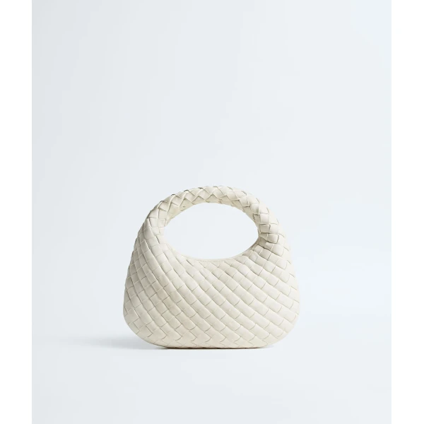 Khaite Women's Baby Veneta in Alabaster - Ivory Mini Bags - The Lotus Tote Bag - Shop at Luxury Shoes 