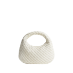 Khaite Women's Baby Veneta in Alabaster - Ivory Mini Bags - The Lotus Tote Bag - Shop at Luxury Shoes 