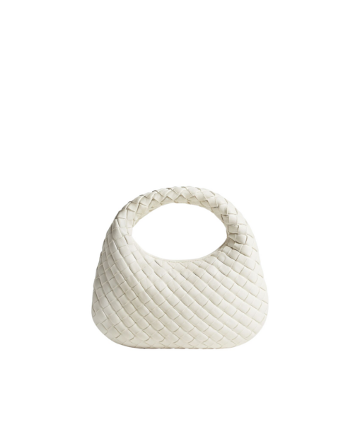 Khaite Women's Baby Veneta in Alabaster - Ivory Mini Bags - The Lotus Tote Bag - Shop at Luxury Shoes 